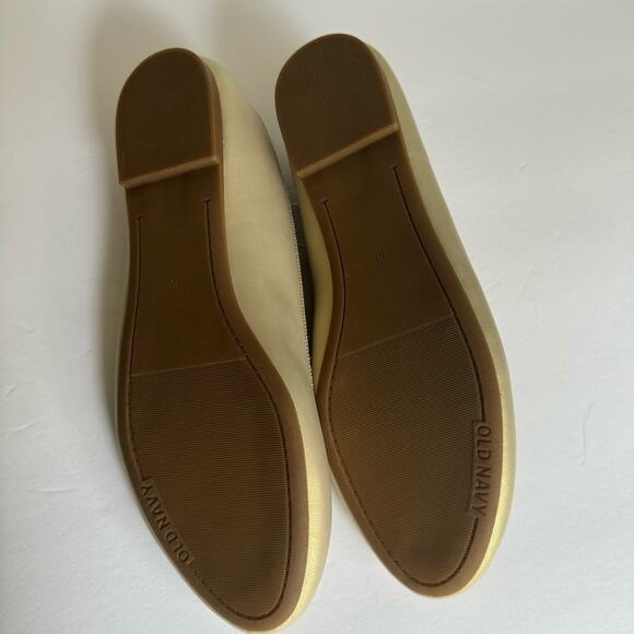 Old Navy Women’s Gold  Soft Ballet Flat Sz 10 - Picture 6 of 11